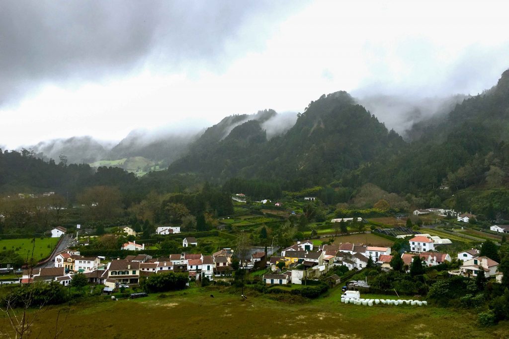 The town of Furnas in the Azores in 2015.