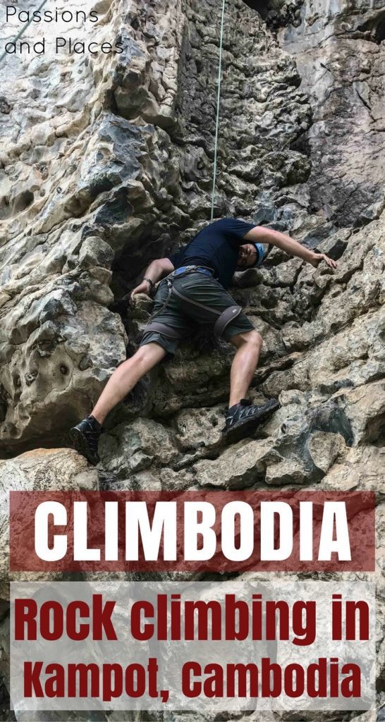 Looking for unique things to do in Kampot, Cambodia? Give rock climbing a try! Climbodia takes beginners on trips that include scrambling, top roping, via ferrata, caving, and abseiling/rappelling in the karst mountains outside of Kampot. Our Climbodia review covers each part of their Discovery Tour, as well as all the safety precautions taken.