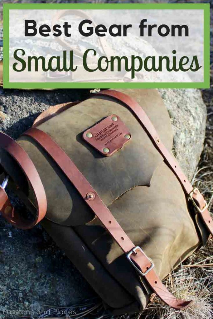 We love to buy our gear from small companies as a step toward responsible travel. Here’s a list of favorite products made by local businesses, from travel and camping necessities to clothes and bags that are great on the road or for everyday use. Whether you’re Christmas shopping or planing your own vacation, consider travel and outdoor gear like this and make a social impact.