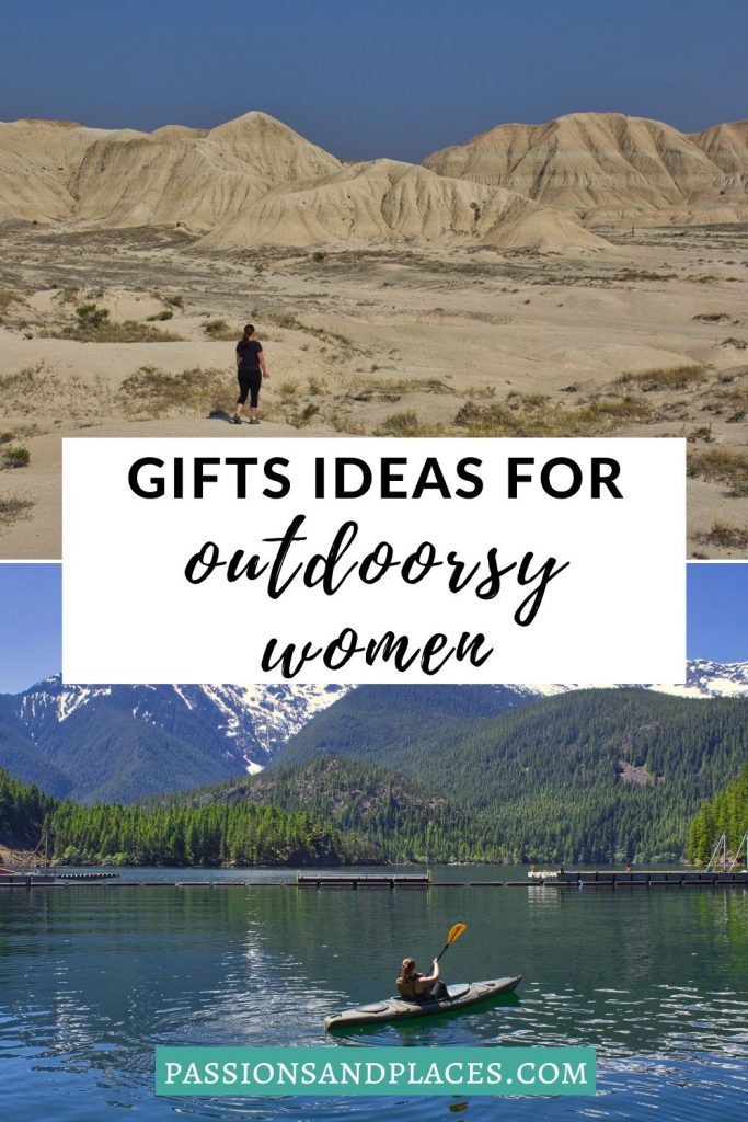 Are you looking for the best gifts for outdoorsy women? This list has you covered! From gear to decor and hiking to surfing, these are outdoors gifts for women that she’s sure to love. #outdoorgifts #giftsforher #adventuregifts