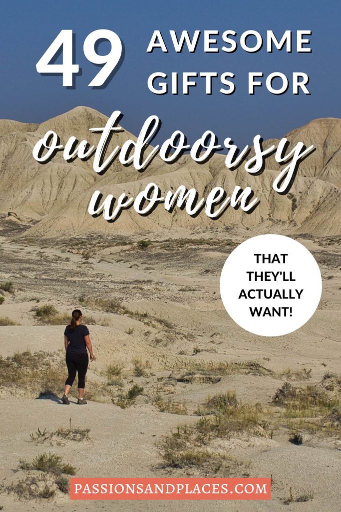 Are you searching for the perfect gifts for outdoorsy women? Look no further than this carefully curated list. These gift ideas for outdoor women range from practical camping gear to nature-inspired jewelry, and there are plenty of great stocking stuffers, too! #outdoorsygifts #giftsforwomen #giftforher